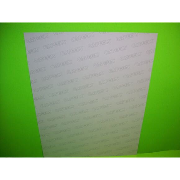 Power Stone Capcom Arcade Flyer Original 1999 NOS Video Game Art Print Space Age - Picture 3 of 5